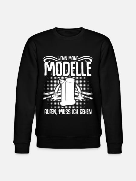 Modellbau Kleber Modellbauer - Stanley/Stella Unisex Bio-Sweatshirt CHANGER - Schwarz
