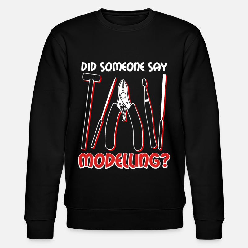 Modellbau Tabletop Witz Modellbauer - Stanley/Stella CHANGER Unisex Organic Sweatshirt - black