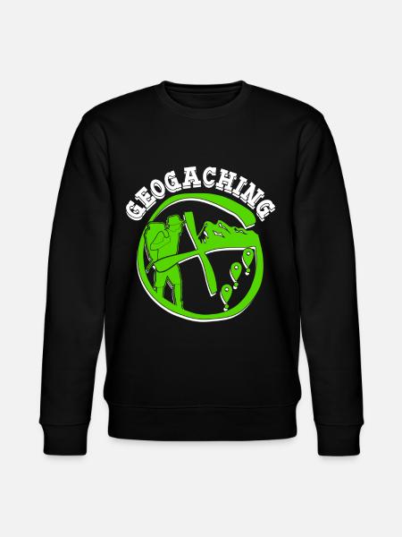 Geocacher Scavenger Hunt Cache Geocache - Stanley/Stella CHANGER Unisex Organic Sweatshirt - black