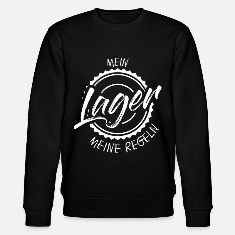 Lagerist Gabelstapler Lagerarbeiter - Stanley/Stella Unisex Bio-Sweatshirt CHANGER  - Schwarz
