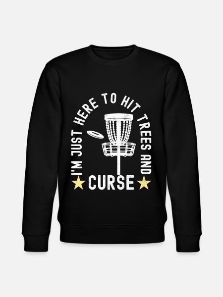 Disc Golf Disc Golfer - Stanley/Stella CHANGER Unisex Organic Sweatshirt - black