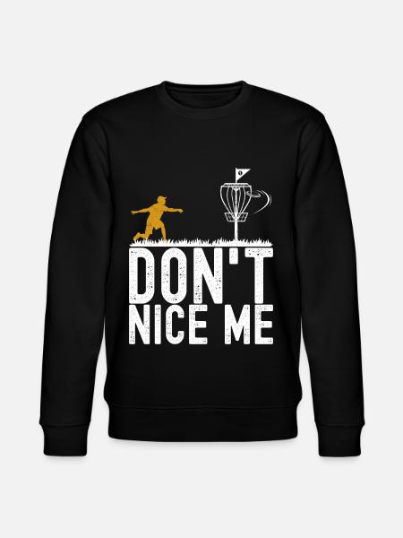 Disc Golf Disc Golfer - Stanley/Stella CHANGER Unisex Organic Sweatshirt - black