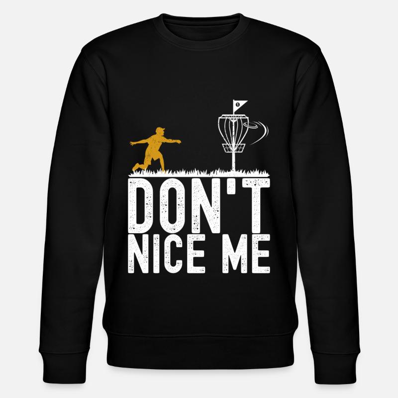 Disc Golf Disc Golfer - Stanley/Stella Unisex Bio-Sweatshirt CHANGER  - Schwarz
