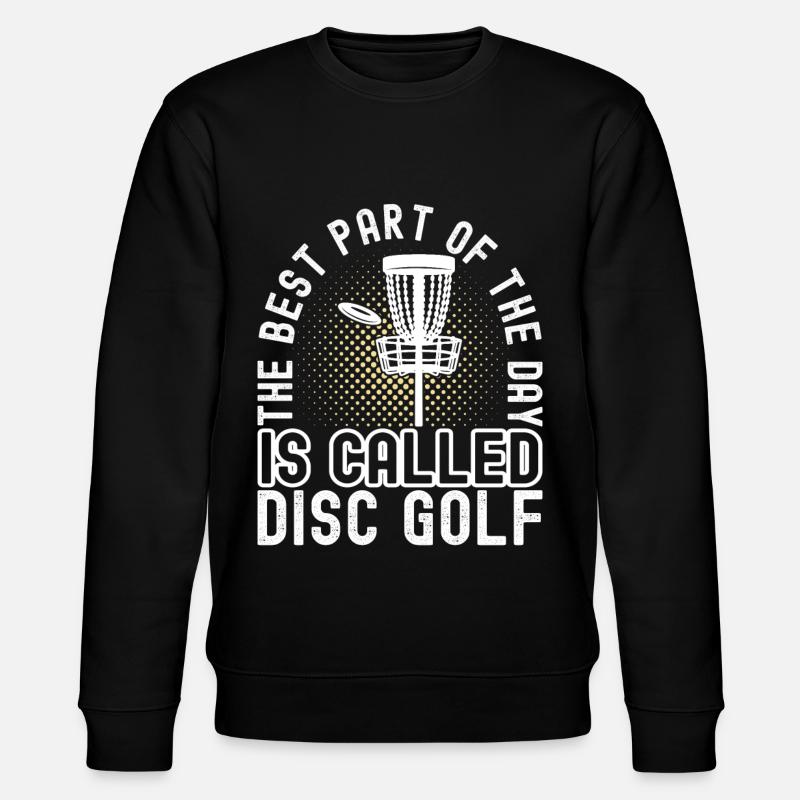 Disc Golf Disc Golfer - Stanley/Stella Unisex Bio-Sweatshirt CHANGER - Schwarz