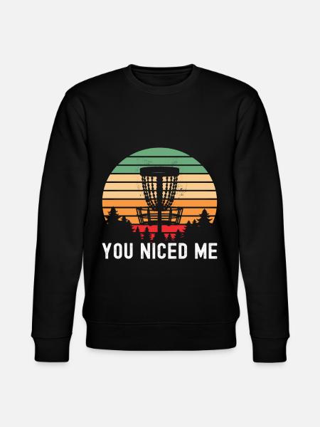 Disc Golf Disc Golfer - Stanley/Stella Unisex Bio-Sweatshirt CHANGER - Schwarz