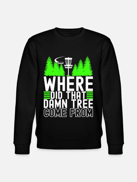 Disc Golf Disc Golfer - Stanley/Stella CHANGER Unisex Organic Sweatshirt - black