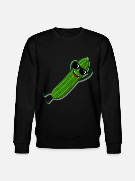 Cucumber Sunglasses Cucumbers - Stanley/Stella CHANGER Unisex Organic Sweatshirt - black