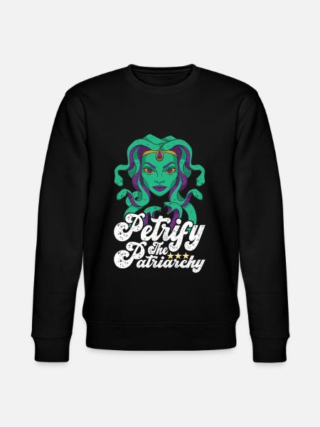 Feminisme Feministisk Feminist - Stanley/Stella økologisk unisex-sweatshirt CHANGER  - sort