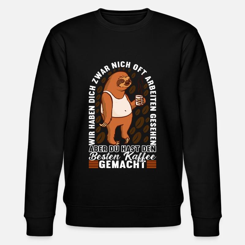 Abschiedsgeschenk Jobwechsel Kollegen - Stanley/Stella Unisex Bio-Sweatshirt CHANGER  - Schwarz