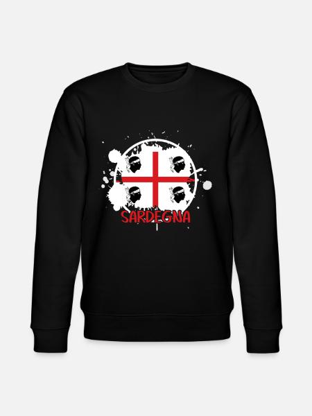 Sardegna Drapeau Sardaigne Sardaigne - Sweat bio CHANGER Stanley/Stella Unisexe - noir