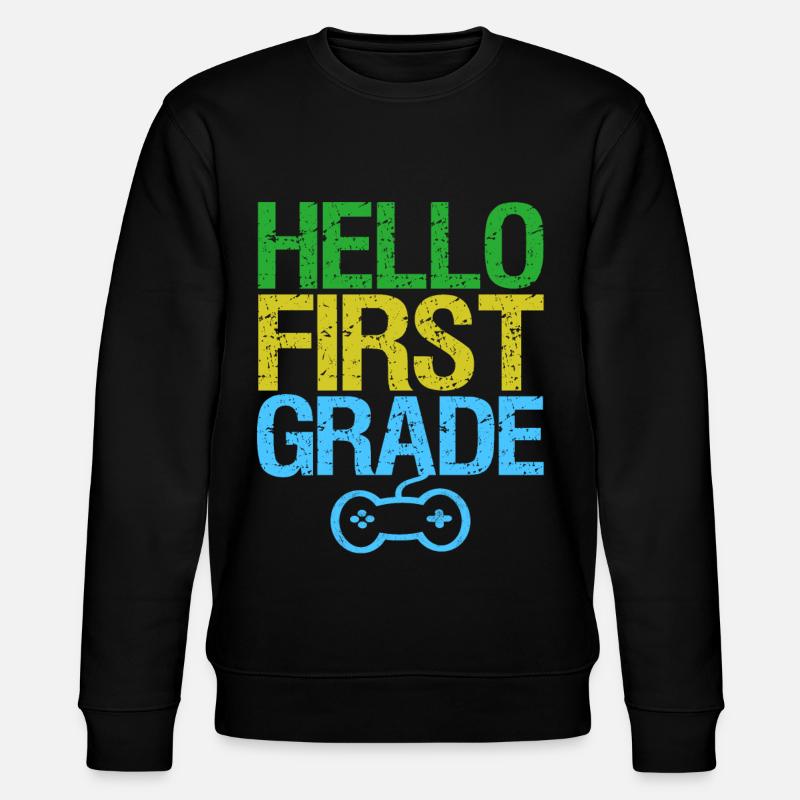 Zocker Gamer Gaming Lustiger Spruch - Stanley/Stella Unisex Bio-Sweatshirt CHANGER  - Schwarz