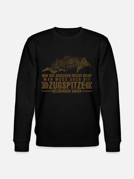 Zugspitze Bersteigen Wandern - Stanley/Stella Unisex Bio-Sweatshirt CHANGER - Schwarz