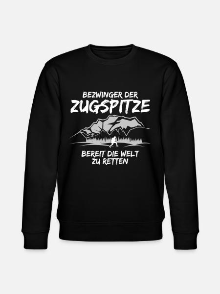 Zugspitze Wandern - Stanley/Stella Unisex Bio-Sweatshirt CHANGER - Schwarz