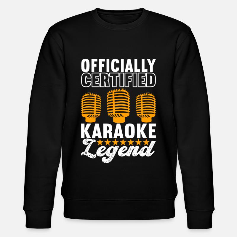 Karaoke Karaokeabend - Stanley/Stella Unisex Bio-Sweatshirt CHANGER  - Schwarz