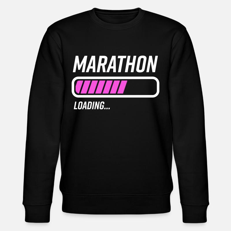 Triathlète marathonien - Sweat bio CHANGER Stanley/Stella Unisexe - noir