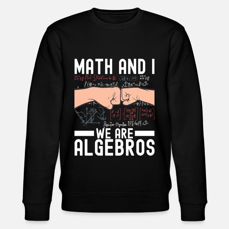 Mathe Lehrer Mathematik - Stanley/Stella Unisex Bio-Sweatshirt CHANGER - Schwarz