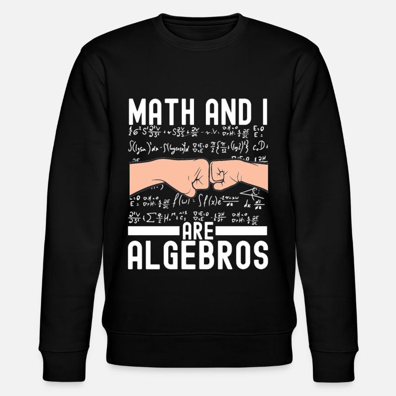 Math Teacher Mathematics - Stanley/Stella CHANGER Unisex Organic Sweatshirt - black