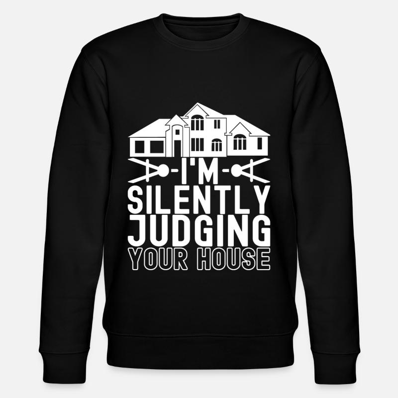 Architect Architecture - Stanley/Stella CHANGER Unisex Organic Sweatshirt - black