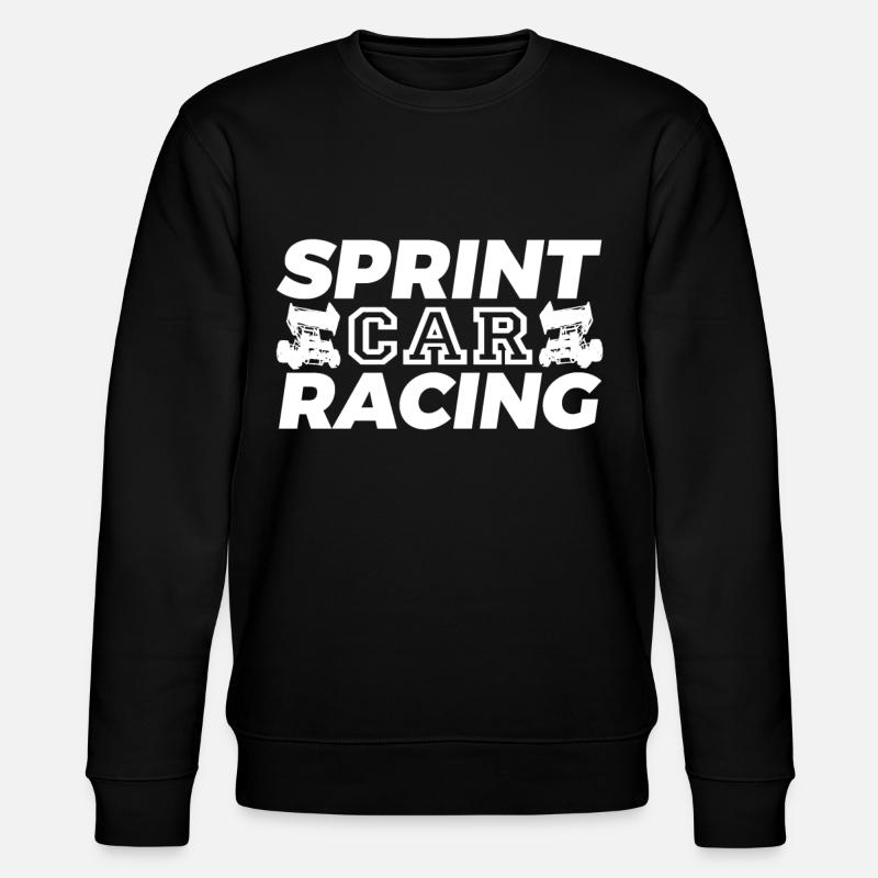 Sprint Car Racing Spruch - Stanley/Stella Unisex Bio-Sweatshirt CHANGER  - Schwarz