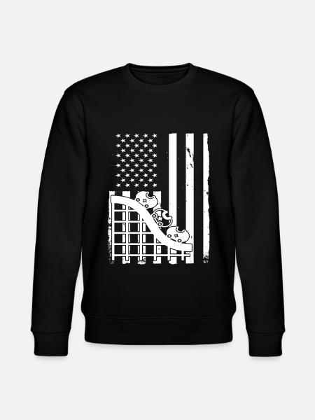 Achterbahn Geschenk - Stanley/Stella Unisex Bio-Sweatshirt CHANGER - Schwarz