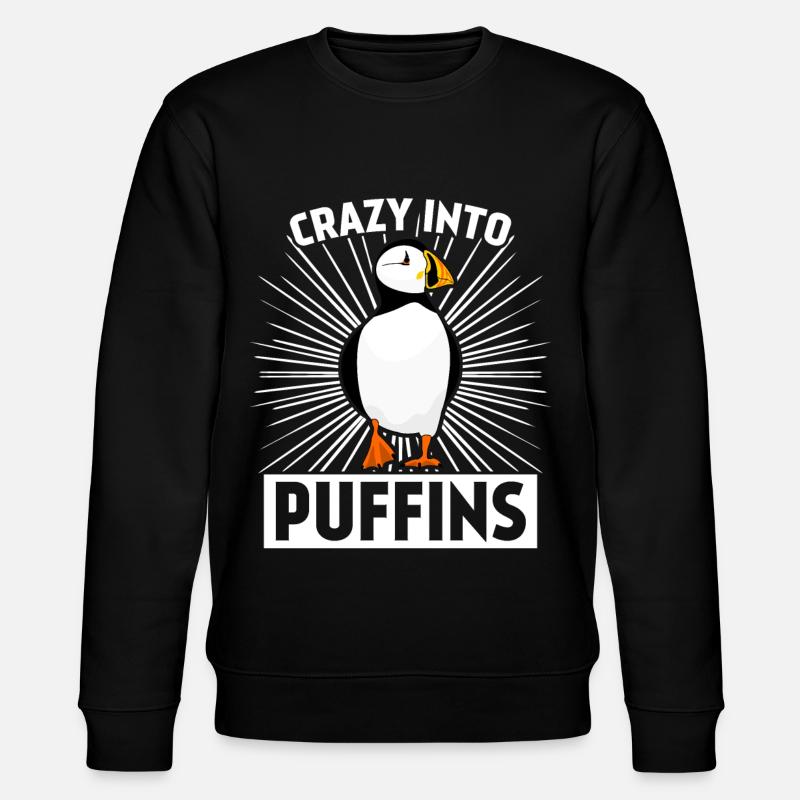 Puffin Papageientaucher Puffins - Stanley/Stella CHANGER Unisex Organic Sweatshirt - black