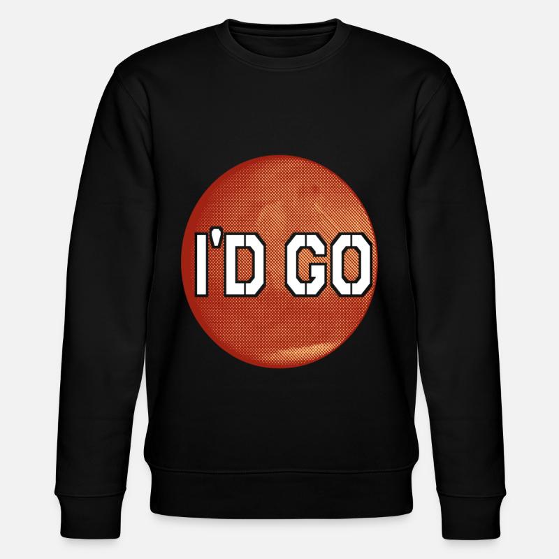 Mars Planet - Stanley/Stella CHANGER Unisex Organic Sweatshirt - black