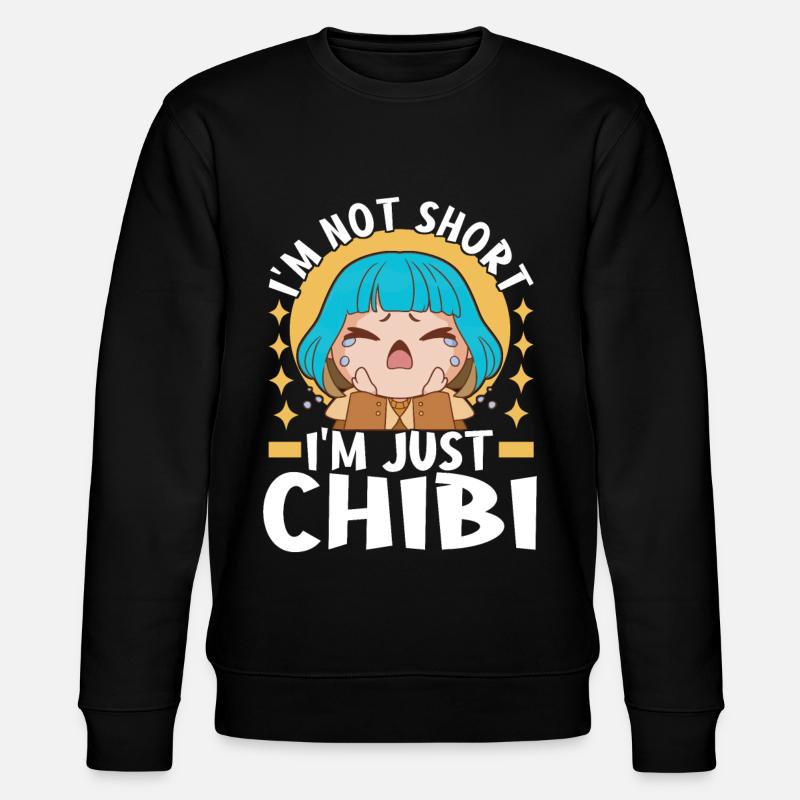 Anime Chibi Fille - Sweat bio CHANGER Stanley/Stella Unisexe - noir