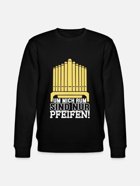 Orgel Organist - Stanley/Stella Unisex Bio-Sweatshirt CHANGER  - Schwarz