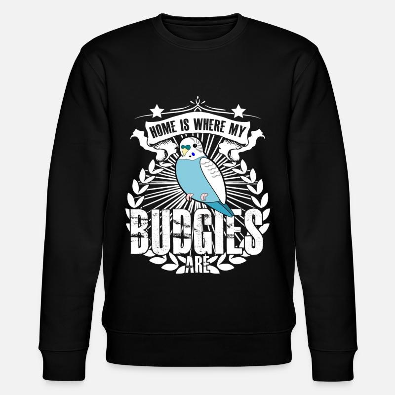 Perruche Perruches Perruches Perruches - Sweat bio CHANGER Stanley/Stella Unisexe - noir