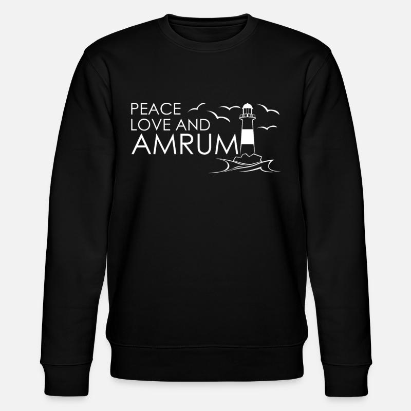 Phare d’Amrum - Sweat bio CHANGER Stanley/Stella Unisexe - noir
