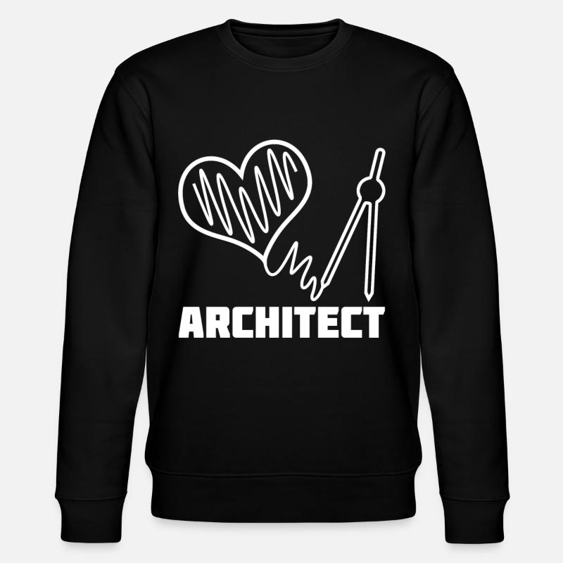 Architecte Coeur Architecture Architectes - Sweat bio CHANGER Stanley/Stella Unisexe - noir