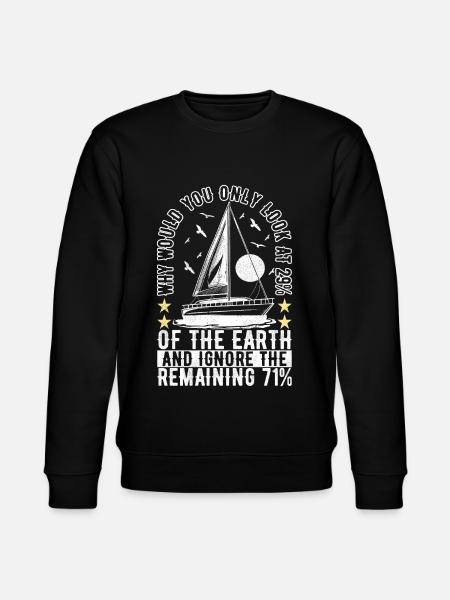 Voiliers Marins - Sweat bio CHANGER Stanley/Stella Unisexe - noir