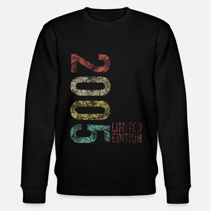Edition 2005 18 years - Stanley/Stella CHANGER Unisex Organic Sweatshirt - black