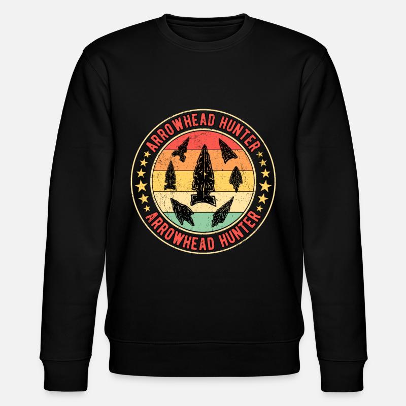 Arrowhead Hunter - Stanley/Stella CHANGER Unisex Organic Sweatshirt - black