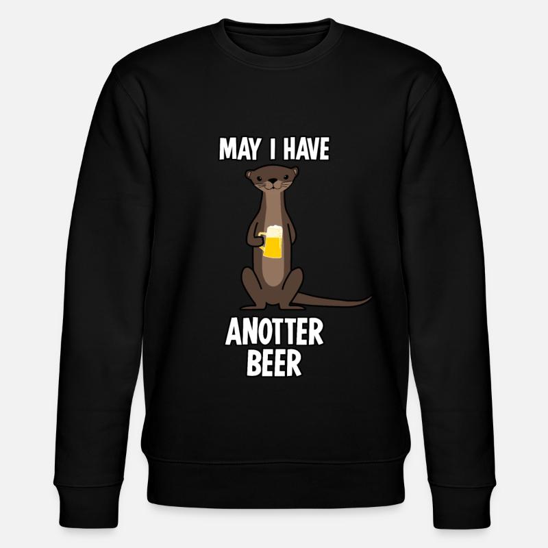 Loutre à la bière - Sweat bio CHANGER Stanley/Stella Unisexe - noir