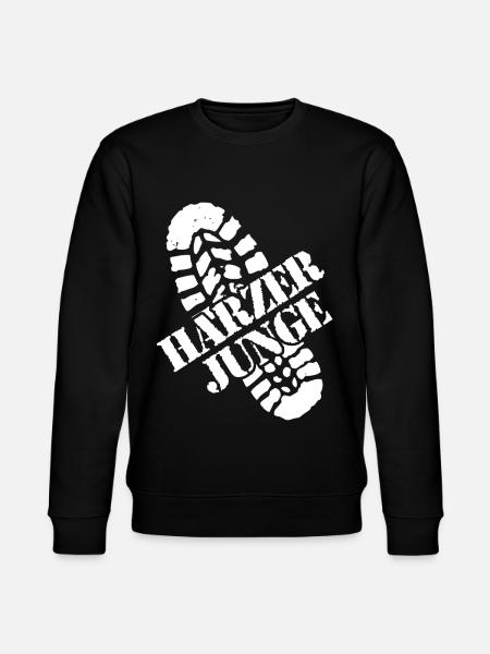 Harz Hiking HarzEr Junge Brocken - Stanley/Stella CHANGER Unisex Organic Sweatshirt - black