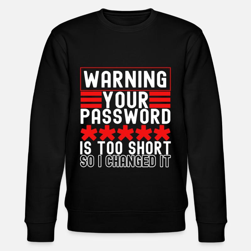 Programmer Cyber Security - Stanley/Stella CHANGER Unisex Organic Sweatshirt - black