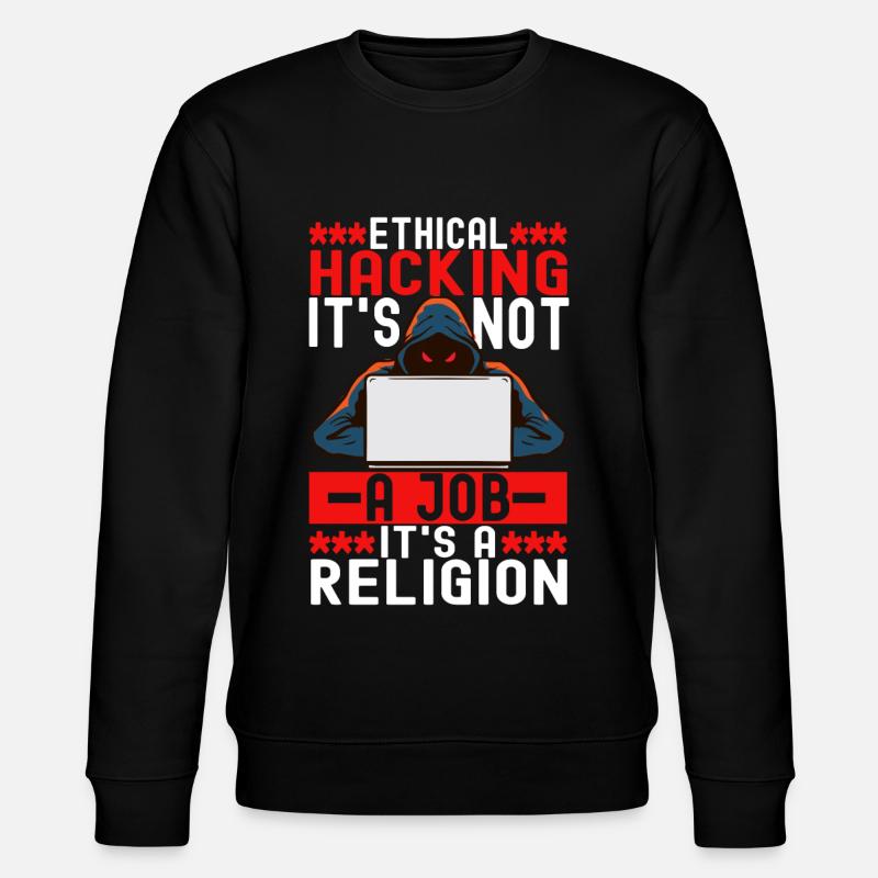 Programmer Cyber Security - Stanley/Stella CHANGER Unisex Organic Sweatshirt - black