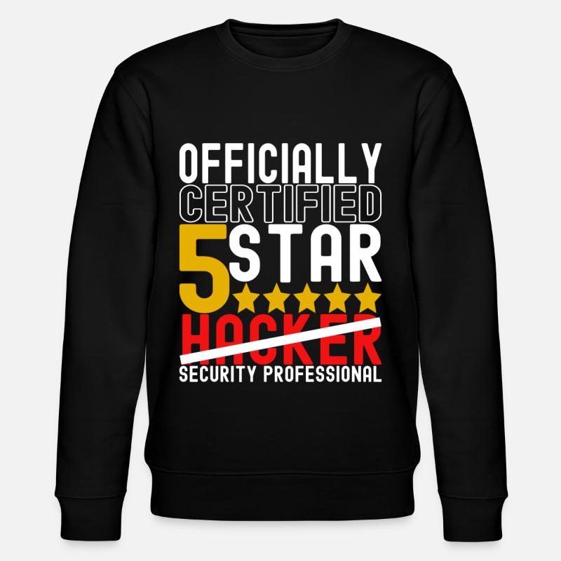 Programmierer Cyber Security - Stanley/Stella Unisex Bio-Sweatshirt CHANGER  - Schwarz