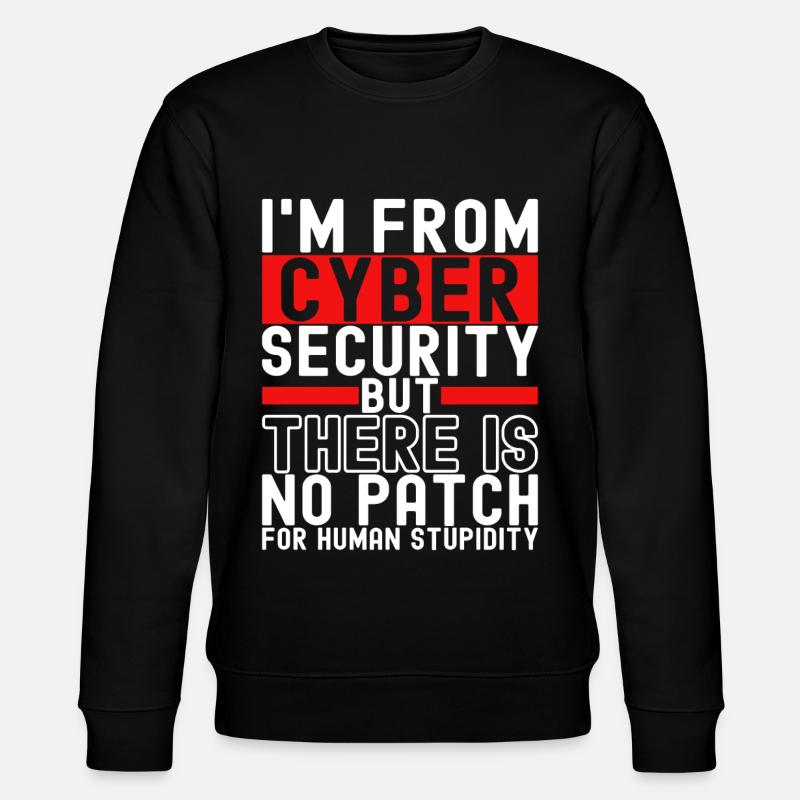 Programmierer Cyber Security - Stanley/Stella Unisex Bio-Sweatshirt CHANGER  - Schwarz