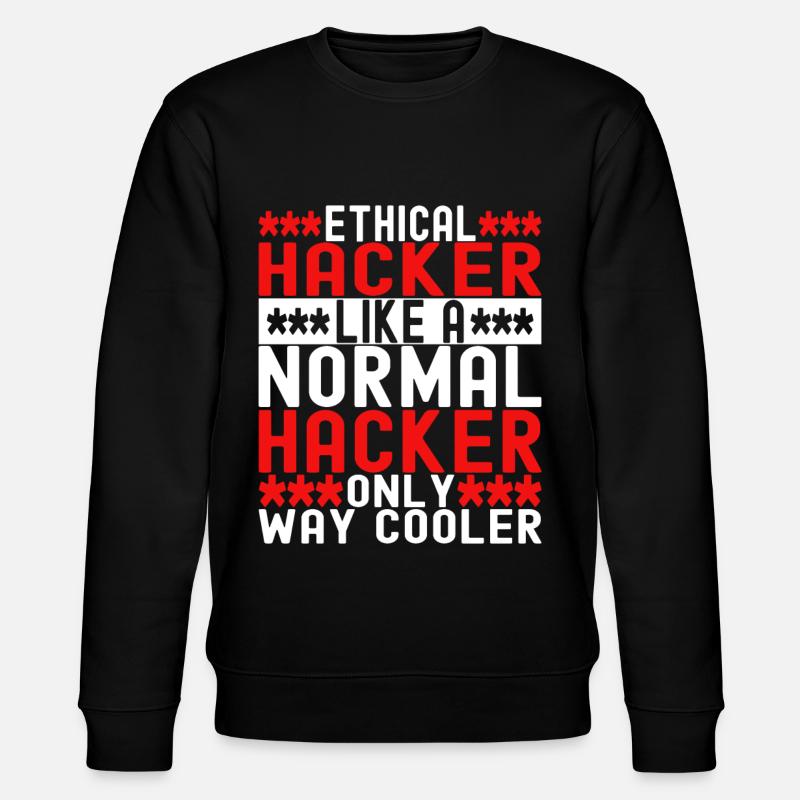 Programmer Cyber Security - Stanley/Stella CHANGER Unisex Organic Sweatshirt - black