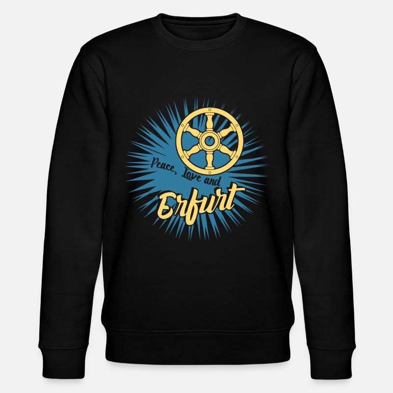 Erfurt Erfurter - Sweat bio CHANGER Stanley/Stella Unisexe - noir