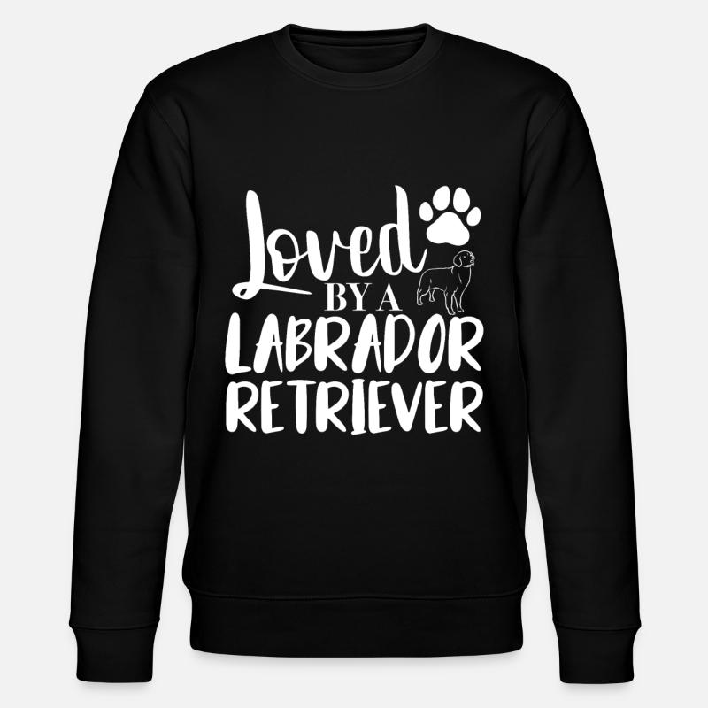 Chiens Labrador - Sweat bio CHANGER Stanley/Stella Unisexe - noir