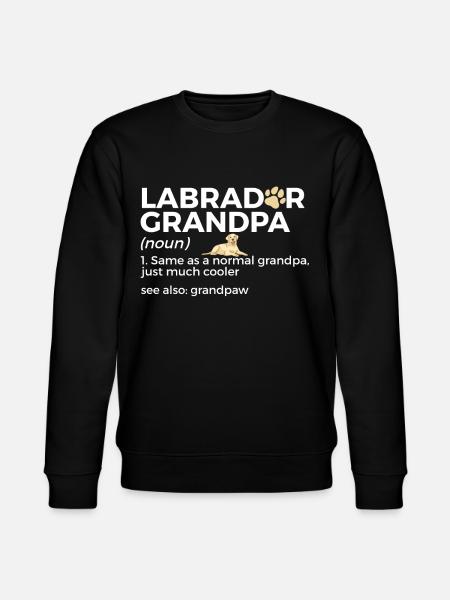 Chiens Labrador - Sweat bio CHANGER Stanley/Stella Unisexe - noir