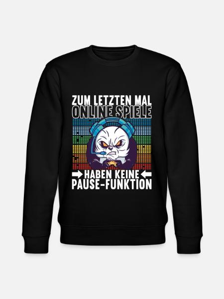 Gaming Gamer - Stanley/Stella Unisex Bio-Sweatshirt CHANGER - Schwarz