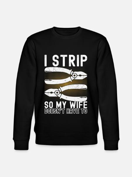 Electrician Electronics Technician - Stanley/Stella CHANGER Unisex Organic Sweatshirt - black