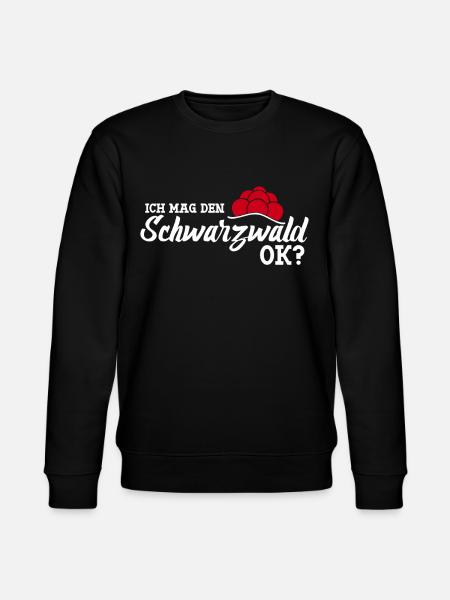 Schwarzwald Bollenhut - Stanley/Stella Unisex Bio-Sweatshirt CHANGER  - Schwarz