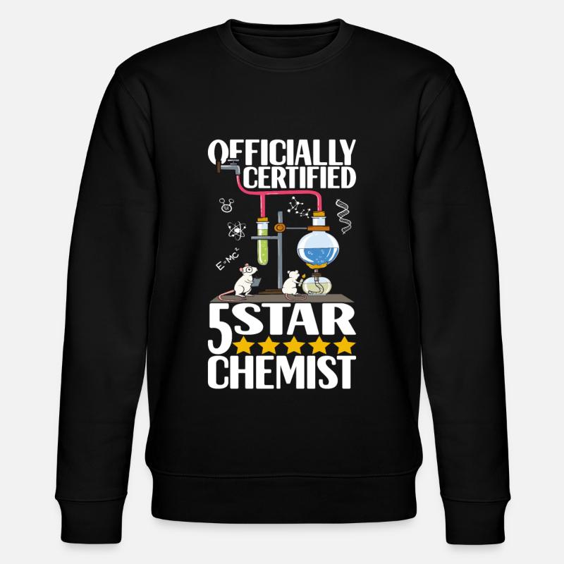 Chimiste chimiste - Sweat bio CHANGER Stanley/Stella Unisexe - noir