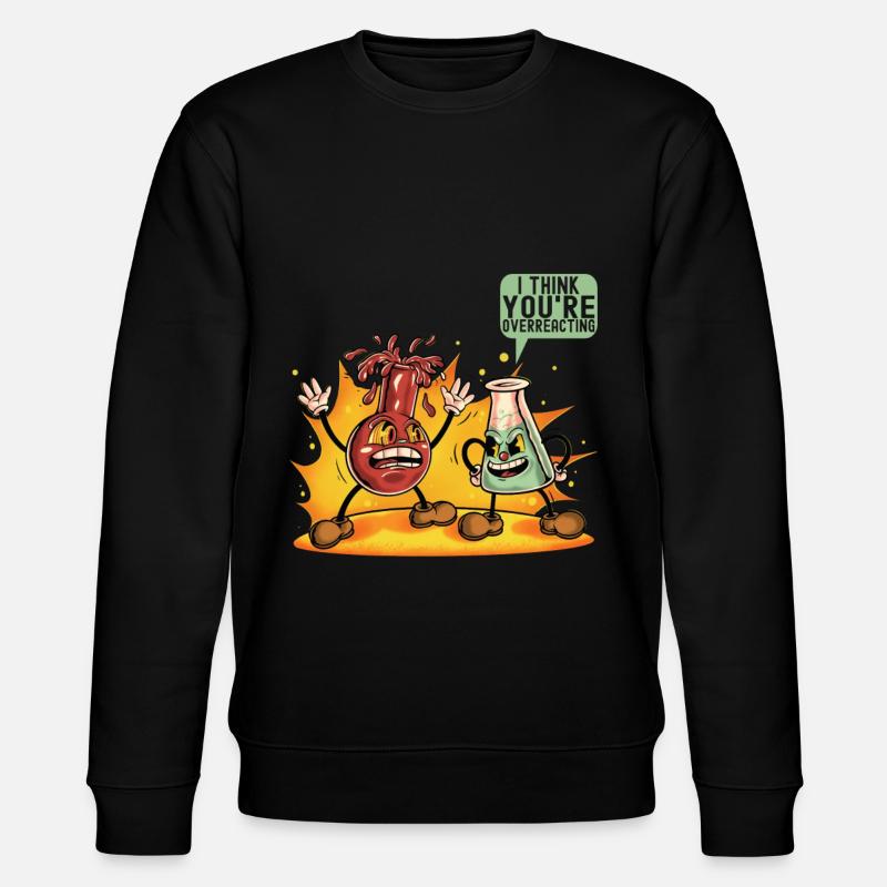 Chemie Chemiker - Stanley/Stella Unisex Bio-Sweatshirt CHANGER  - Schwarz