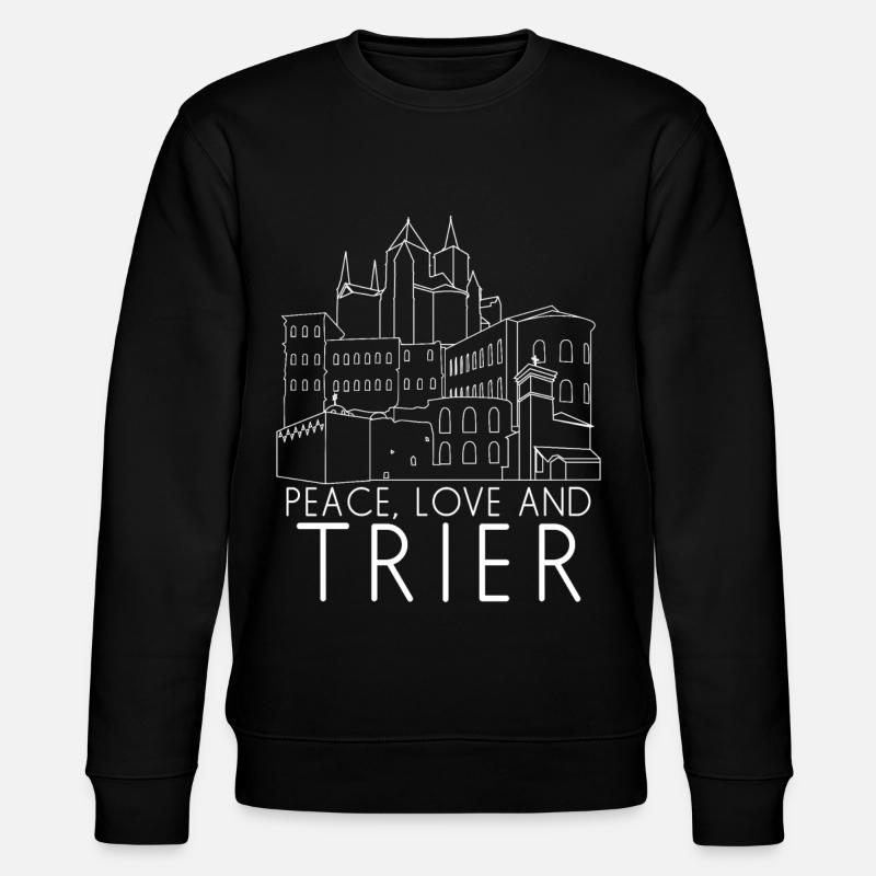 Trèves Blague Trèves - Sweat bio CHANGER Stanley/Stella Unisexe - noir